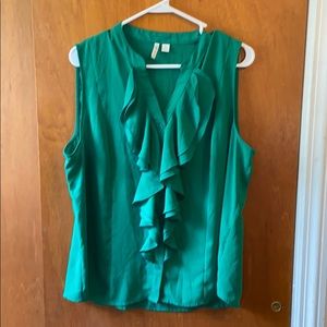 Kelly green Cato top